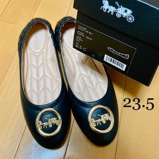 コーチ(COACH)のCOACH コーチ　バレエシューズ　23.5 [37](バレエシューズ)