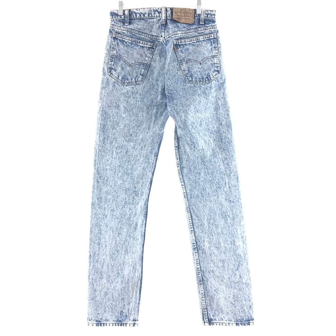 古着 90~00年代 リーバイス Levi's 40505-0209 オレンジタブ ケミカルウォッシュ テーパードジーンズ デニムパンツ USA製  メンズw30 ヴィンテージ /taa000747