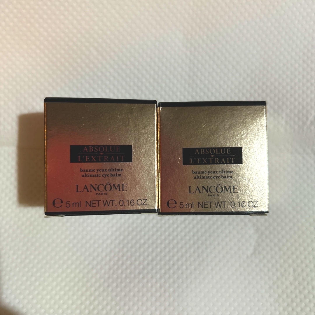 ★LANCOME★〔アプソリュ〕レクストレ　アイバーム／5ml × ２個