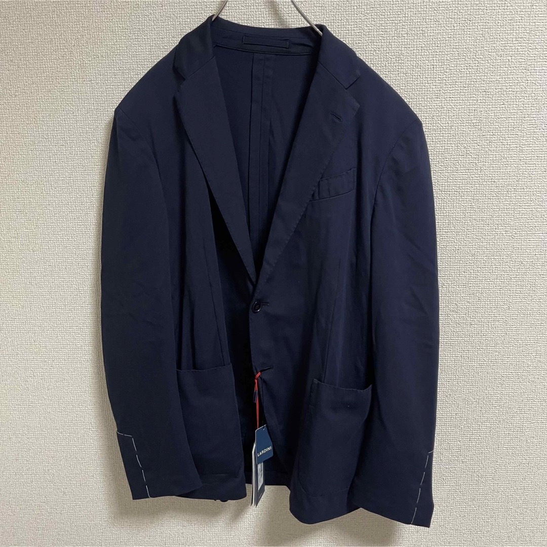 ✨新品未使用タグ付き✨ LARDINI イージージャケット ネイビー XL