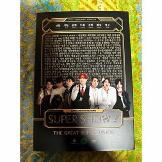 SUPESUPER JUNIOR SUPER SHOW 7 スパショ DVD トレカ付き - ミュージック