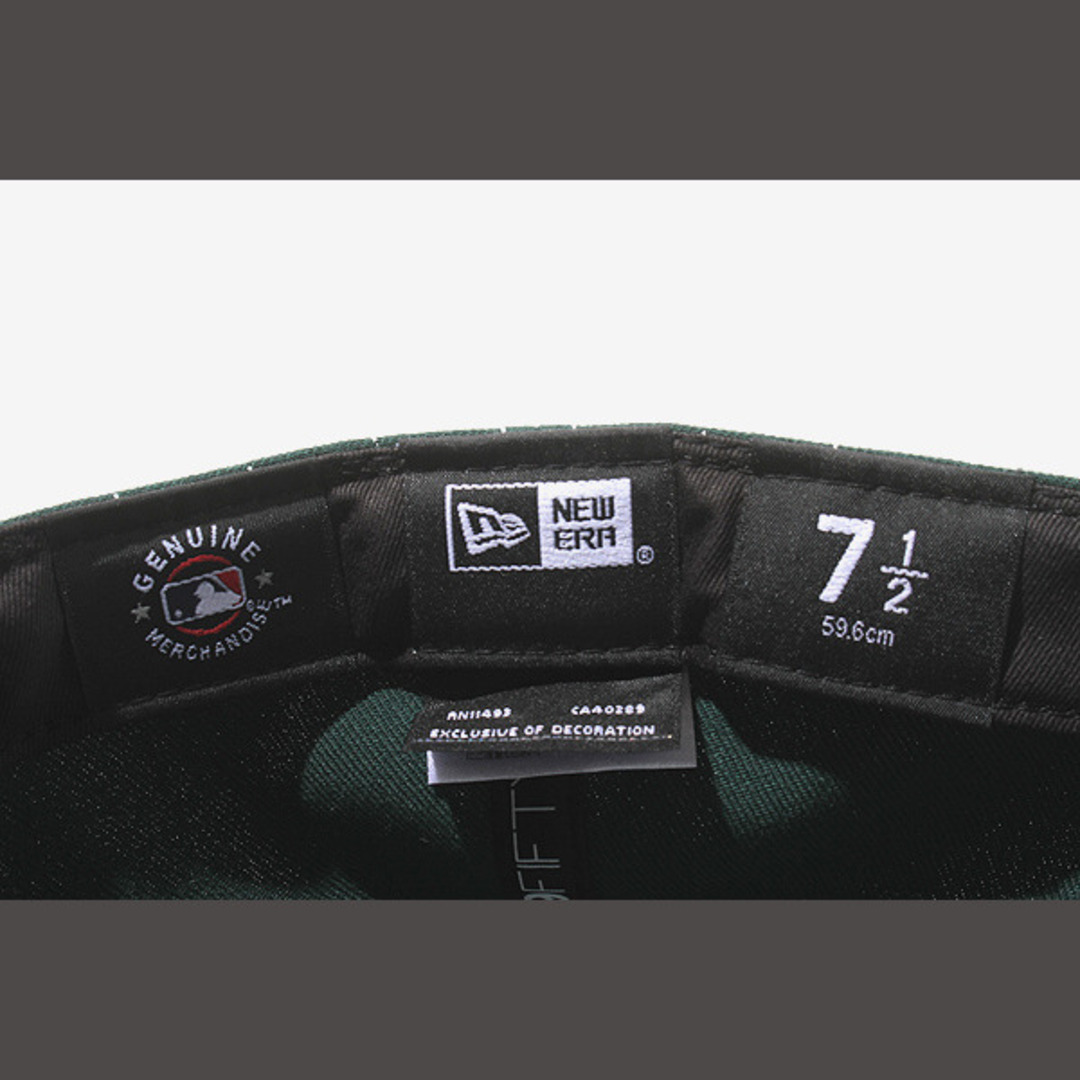 59.6cm 未使用品 ニューエラ LP 59FIFTY アスレチックス 帽子