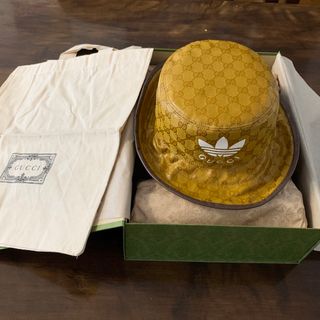Gucci - adidas×GUCCI バケットハット サイズMの通販 by ラララ's shop