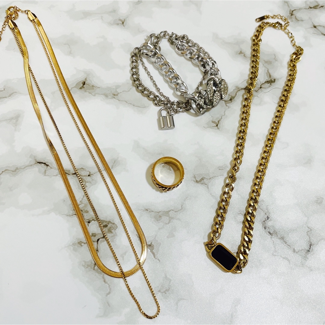 バラ売りOK❣️】アクセサリー セット 喜平 リングの通販 by KaNaNa ... ヴィンテージネックレス セット売り、バラ売り