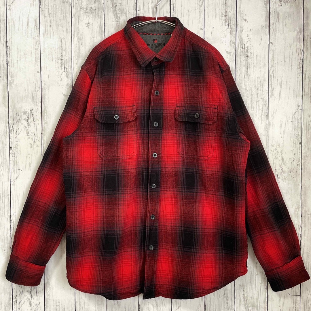 WOOLRICH - WOOLRICH ウールリッチ オンブレ チェックシャツ 長袖