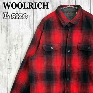 WOOLRICH - WOOLRICH ウールリッチ オンブレ チェックシャツ 長袖