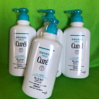 キュレル(Curel)のキュレル ローション ポンプ 410ml 4本 未開封(ボディローション/ミルク)