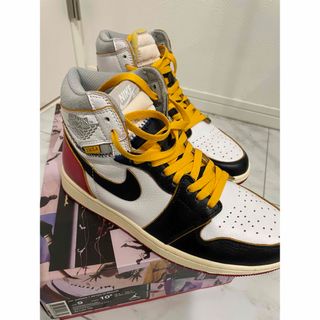 ナイキ(NIKE)のNIKE UNION AIR JORDAN 1 RETRO HI NRG 27(スニーカー)