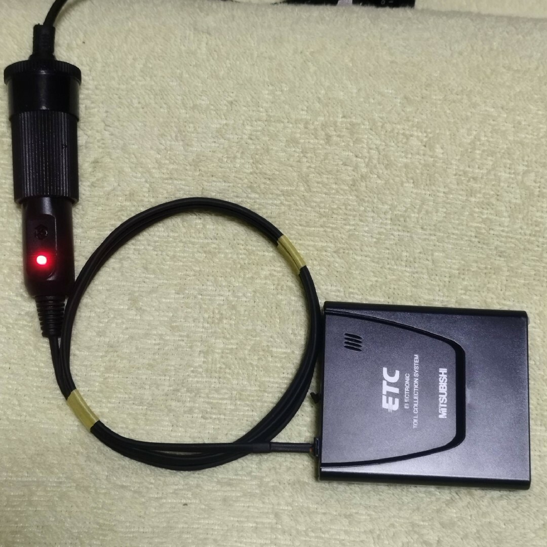 一体型ETC車載機 三菱EP-9U5*V USBコード+シガープラグコード K - www