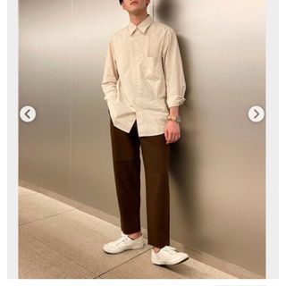 ユニクロ(UNIQLO)のブロードシャツ　長袖(シャツ)