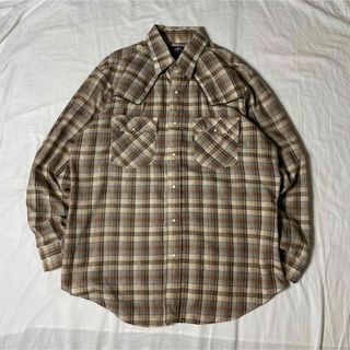 リーバイス(Levi's)の70s Levi's リーバイス ウエスタンチェックシャツ 長袖 古着(シャツ)