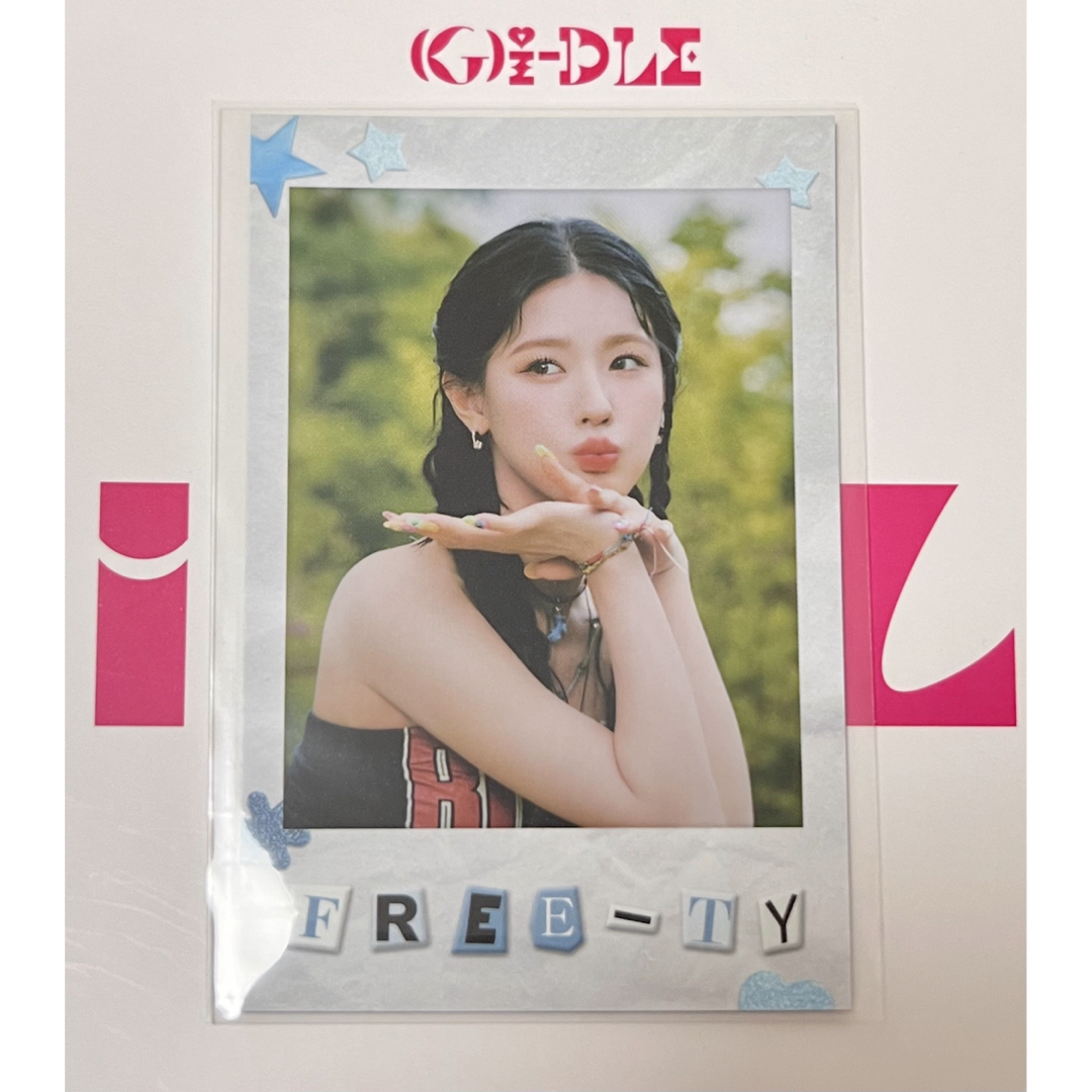 【限定】人気歌謡　(G)-IDLE ミヨン　入場特典　トレカ