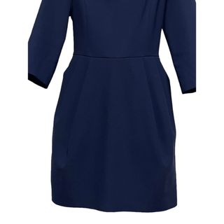 ADORE - 匿名発送 美品 ADORE アドーア エレガントワンピース ネイビー ...