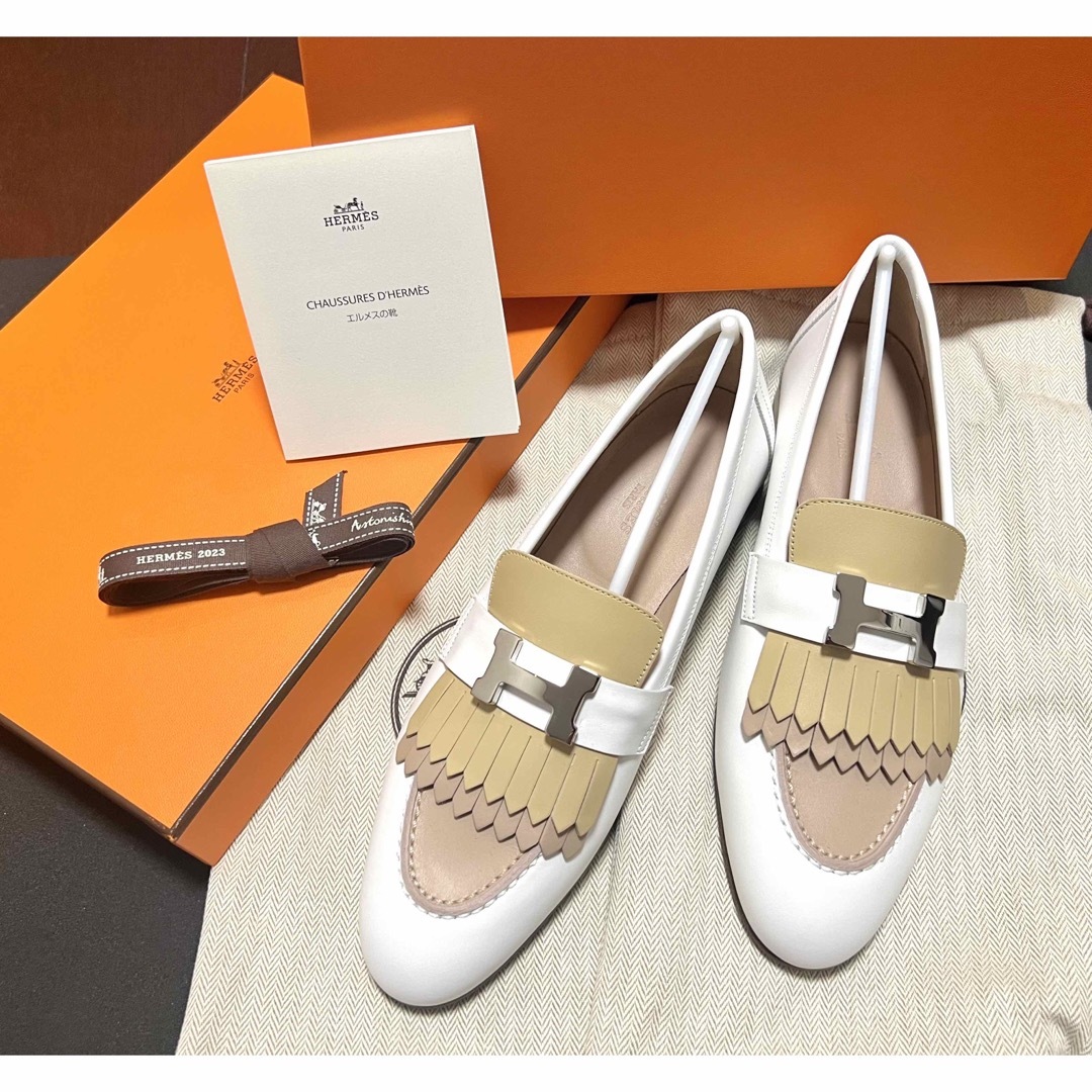 新品未使用 エルメス HERMES モカシン 《ロワイヤル》37