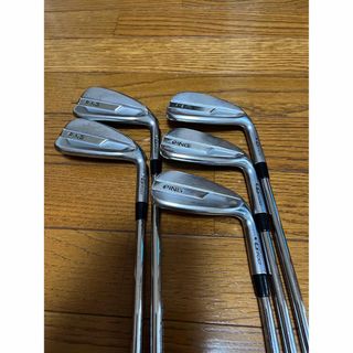 PING G700 アイアン黒ドット Zelos7 ゼロス7(5本セット)