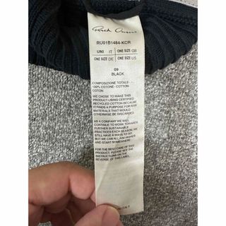 Rick Owens - 22SSRick Owens リックオウエンス TUBE KNIT SCARFの通販