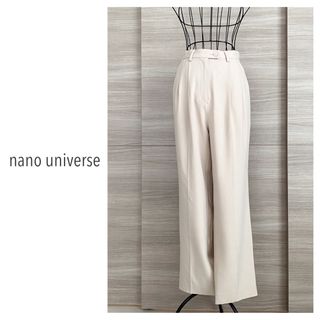 ナノユニバース(nano・universe)のnano universe  ナノユニバース　タックパンツ(カジュアルパンツ)