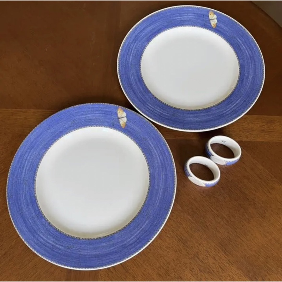 WEDGWOOD - 【美品】ウェッジウッド☆サラズガーデン☆ペアディナー