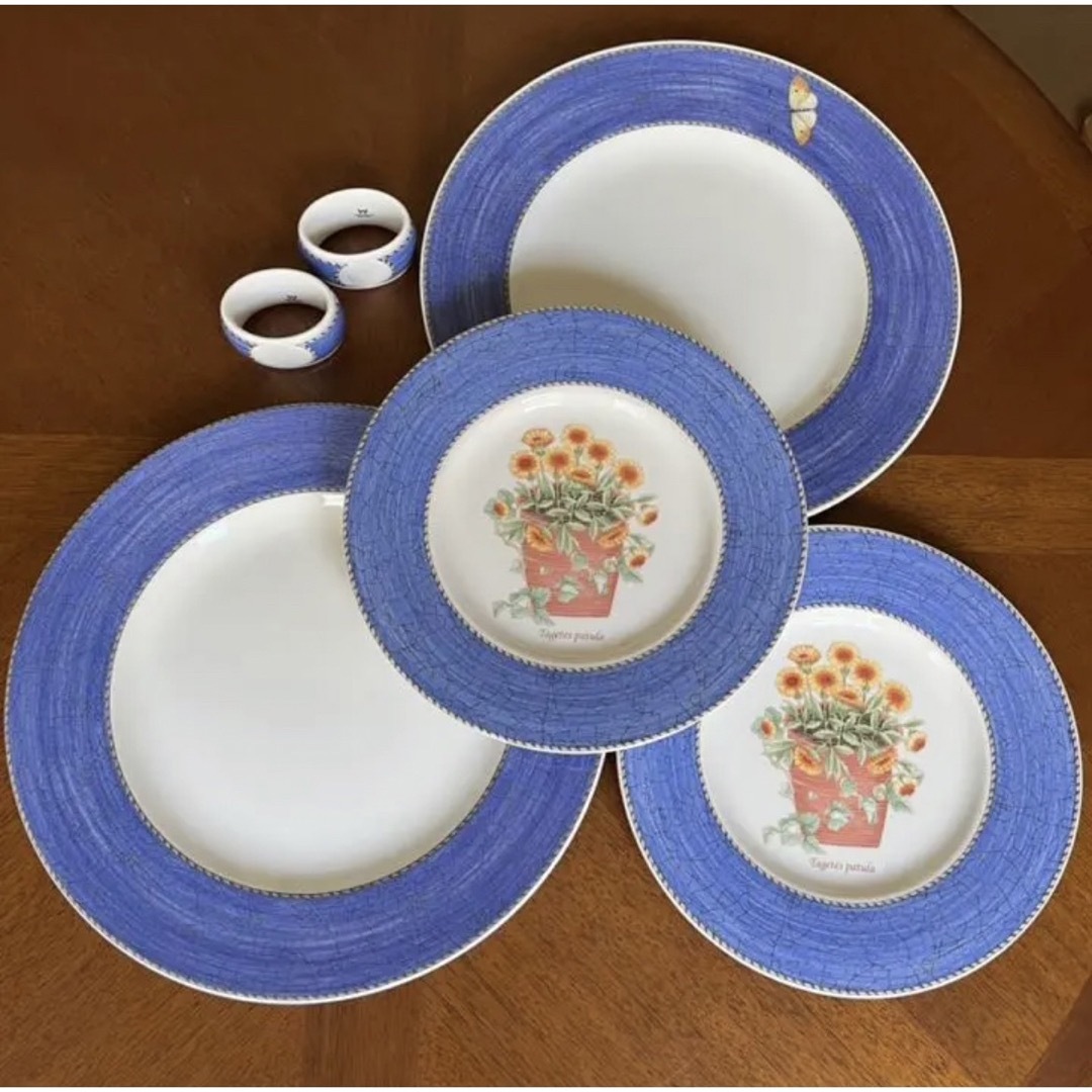 WEDGWOOD - 【美品】ウェッジウッド☆サラズガーデン☆ペアディナー