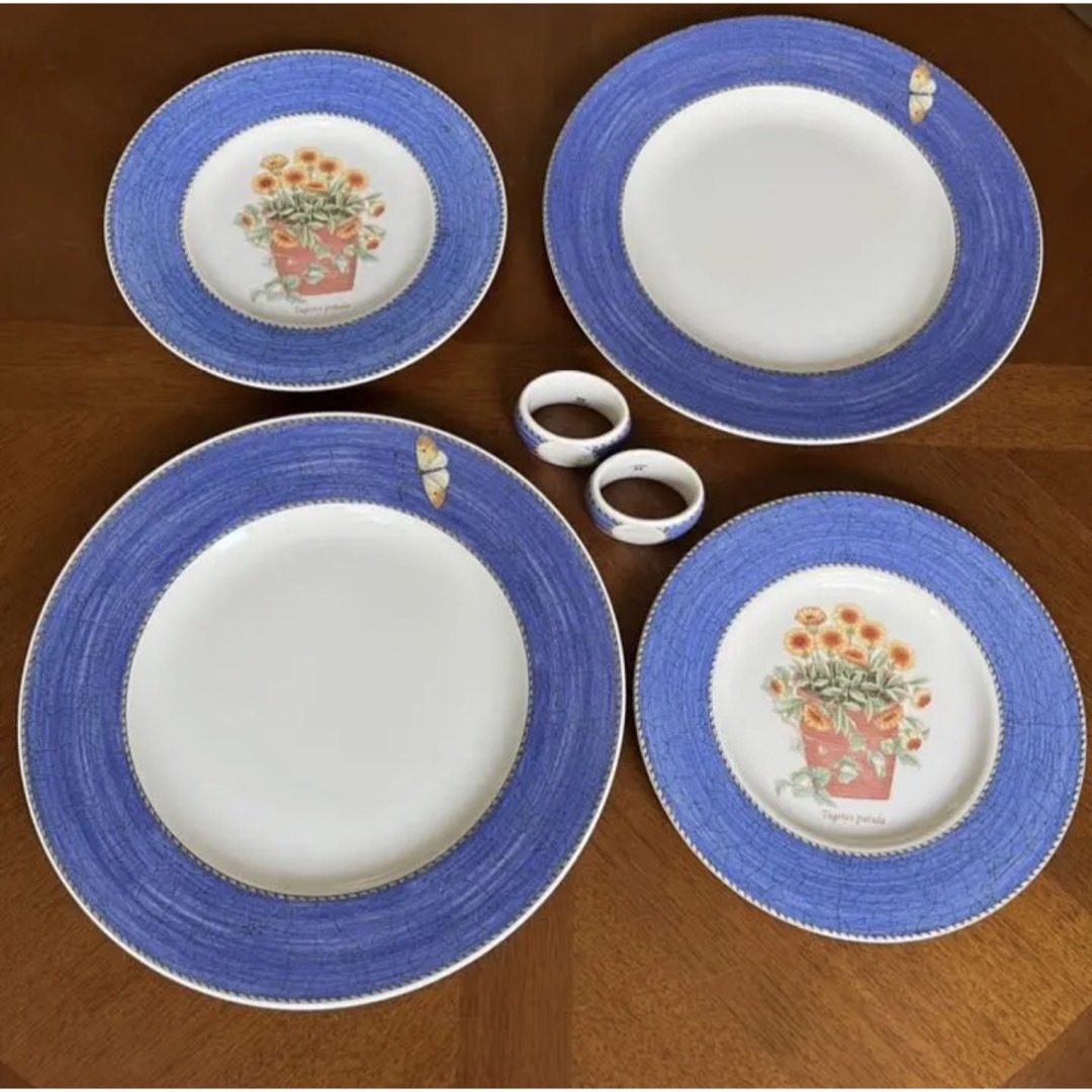 WEDGWOOD - 【美品】ウェッジウッド☆サラズガーデン☆ペアディナー