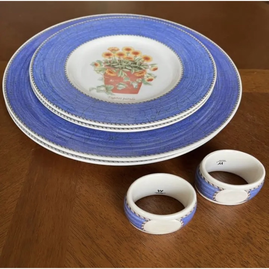 WEDGWOOD - 【美品】ウェッジウッド☆サラズガーデン☆ペアディナー