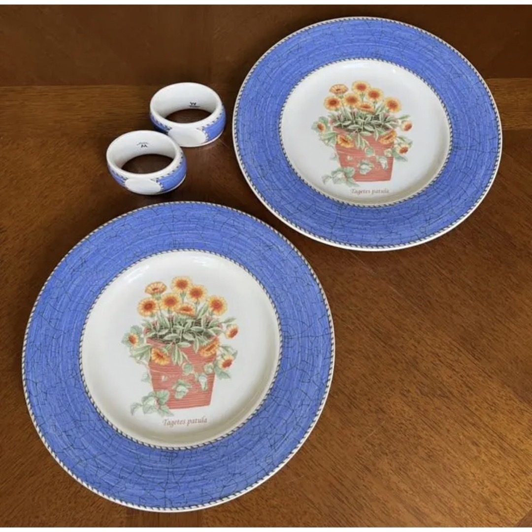 WEDGWOOD - 【美品】ウェッジウッド☆サラズガーデン☆ペアディナー