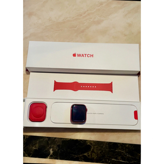 アップルウォッチ(Apple Watch)のApple Watch Series7 45mm (PRODUCT)RED(その他)
