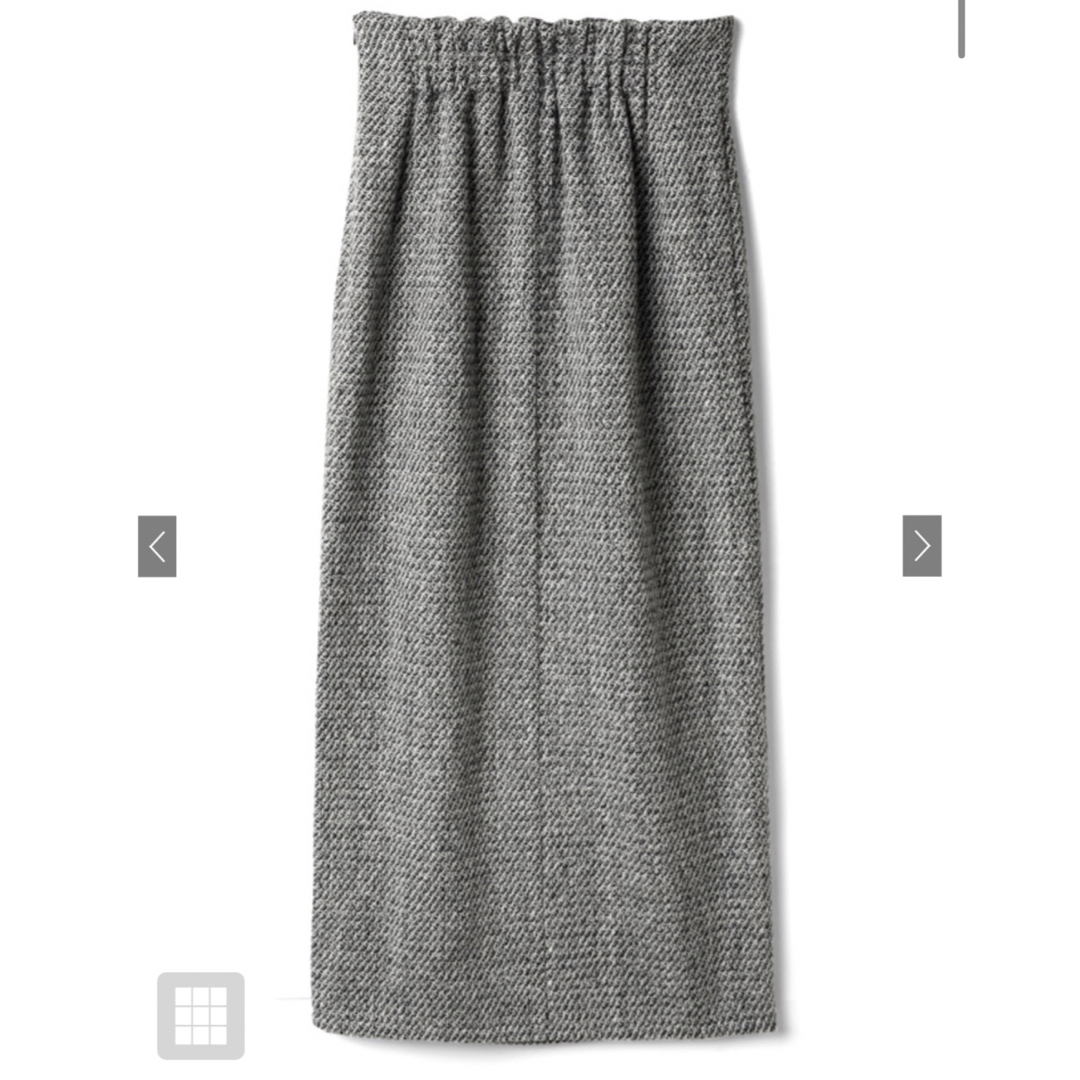 GRL(グレイル)のGRL スリットタイトツイードロングスカート[gc103] レディースのスカート(ロングスカート)の商品写真