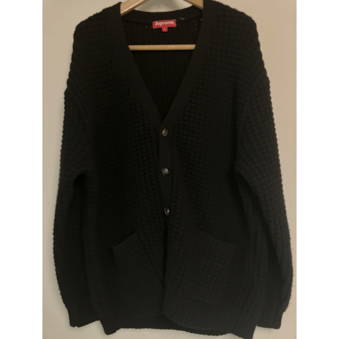 Supreme Waffle knit Cardigan カーディガン