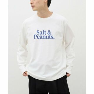 ベーセーストック(B.C STOCK)の【ホワイト】オーガニックコットン ロゴ ロングスリーブTシャツ(Tシャツ/カットソー(半袖/袖なし))