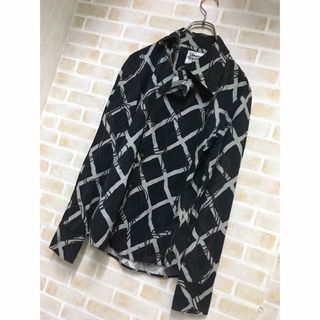 【極美品】ヴィヴィアンウエストウッド　チェックロングシャツ　オーブ　ティアード