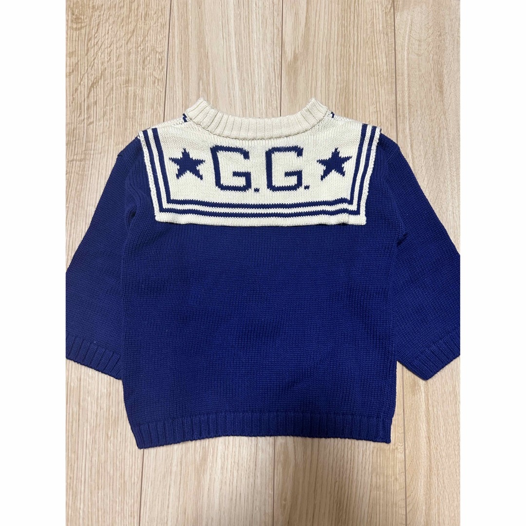 Gucci(グッチ)のグッチ♡セーラーニット　GUCCI 110 キッズ/ベビー/マタニティのキッズ服男の子用(90cm~)(ニット)の商品写真