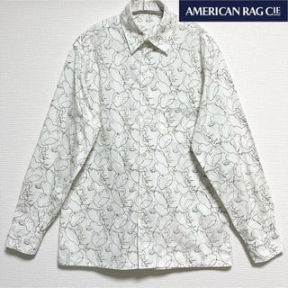 アメリカンラグシー(AMERICAN RAG CIE)の【超美品】アメリカンラグシー ②アーティーなフェイスデッサン調 総柄 長袖シャツ(シャツ)