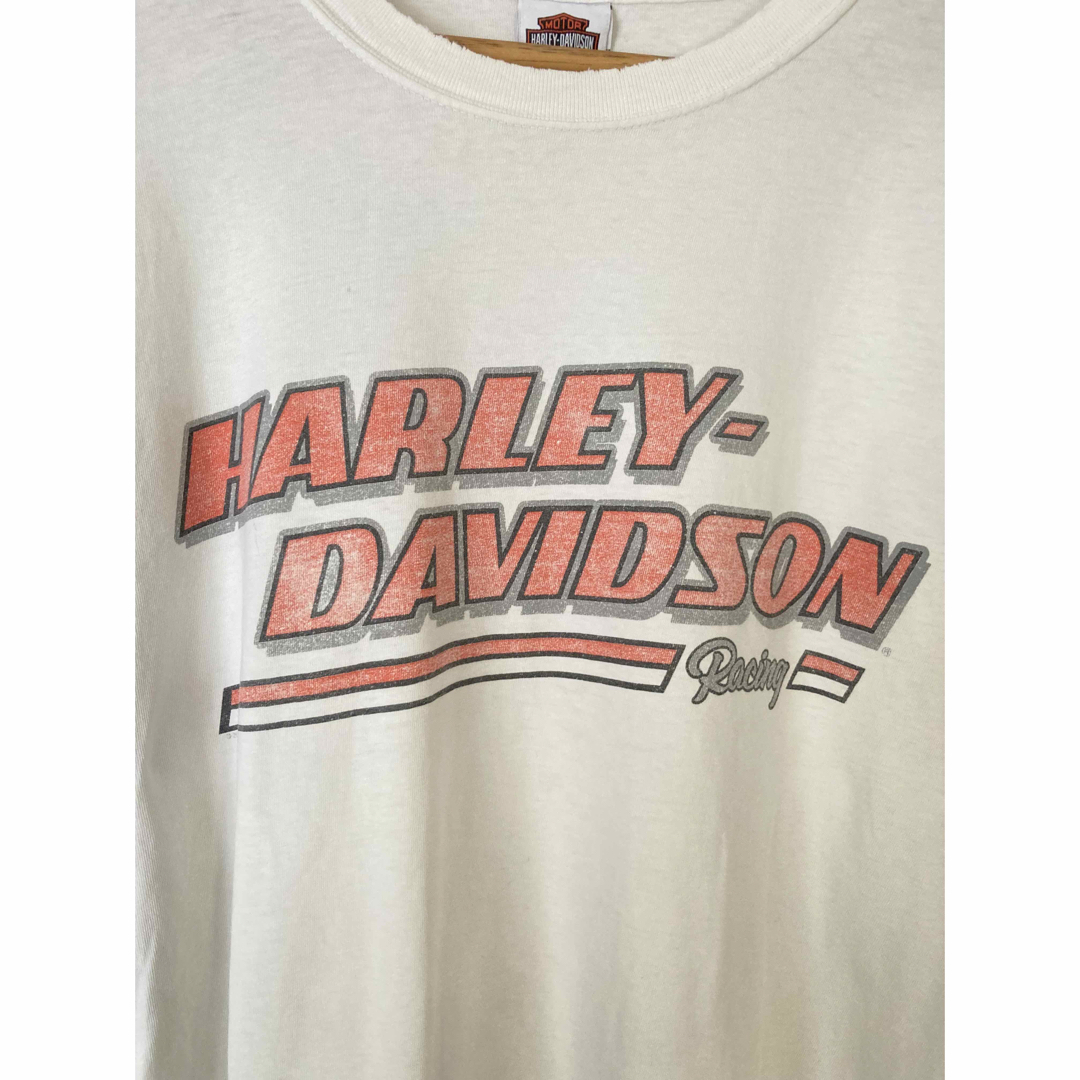 HARLEY DAVIDSON ロンT カットソー ボロ系 ダメージ系 USA-