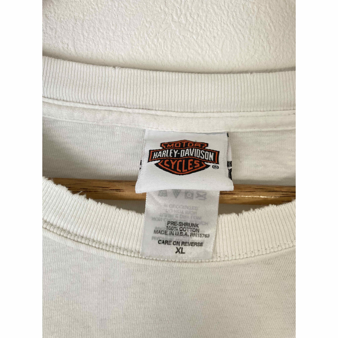 HARLEY DAVIDSON ロンT カットソー ボロ系 ダメージ系 USA-