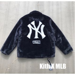 極美品希少サイズKITH 20FWファー コーチジャケット