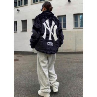 極美品希少サイズKITH 20FWファー コーチジャケット