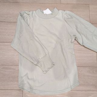 プティマイン(petit main)の新品　Lycee mine　吸湿発熱　パフ袖トレーナー(Tシャツ/カットソー)