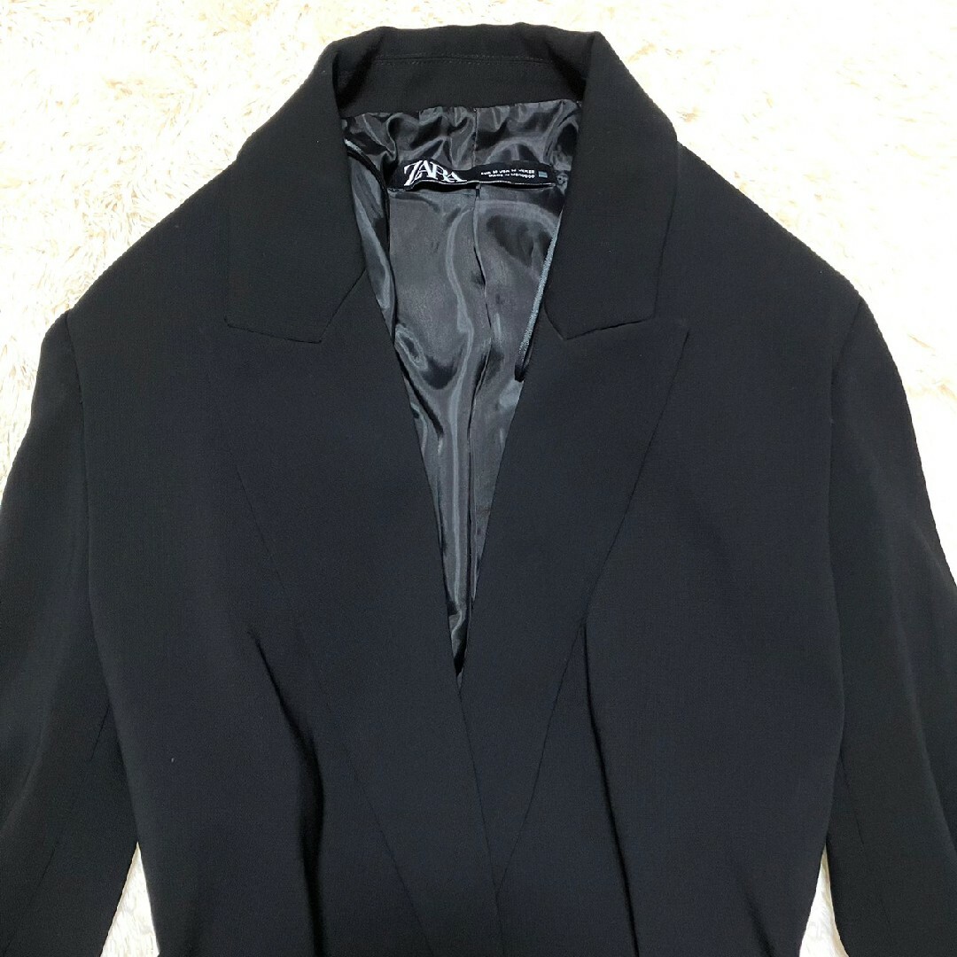 ZARA - ☆ZARA☆ザラ ロールアップスリーブ ブレザー 袖口金 ZARA - ☆ZARA☆ザラ ロールアップスリーブ ブレザー 袖口金