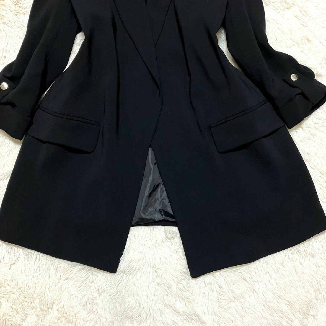 ZARA - ☆ZARA☆ザラ ロールアップスリーブ ブレザー 袖口金 ZARA - ☆ZARA☆ザラ ロールアップスリーブ ブレザー 袖口金
