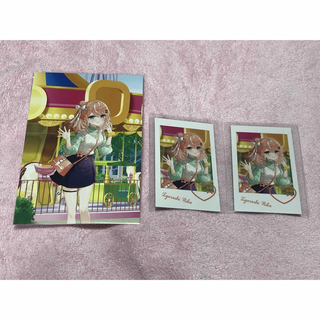 にじさんじ 五十嵐梨花 チェキ風カード ポストカード セット(キャラクターグッズ)