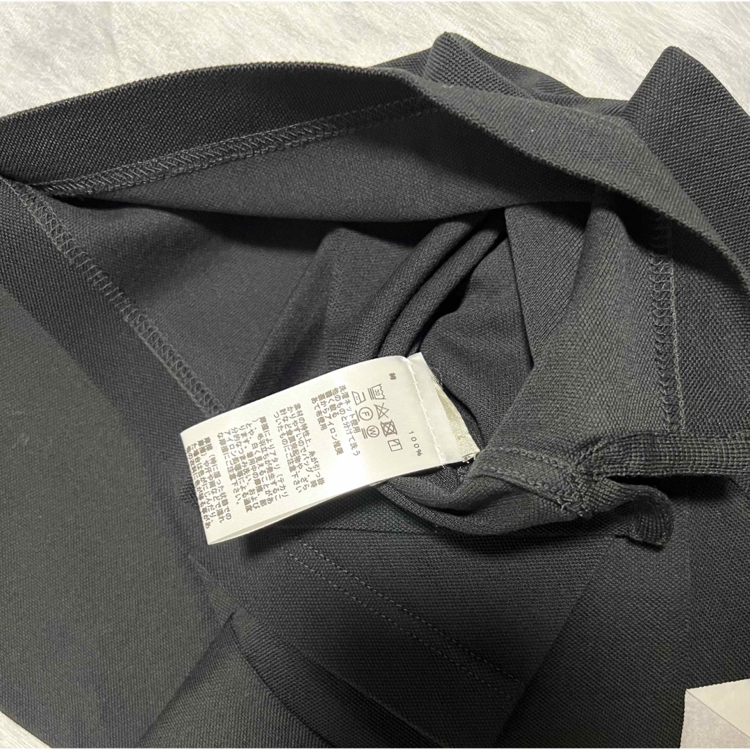新品未使用 エルメス HERMES Tシャツ H刺繍 ブラック - Tシャツ(半袖