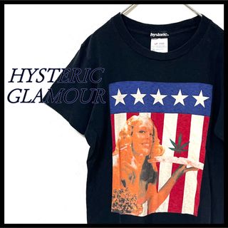 ヒステリックグラマー(HYSTERIC GLAMOUR)の大人気  ヒステリックグラマー  tシャツ  ブラック  お洒落(Tシャツ/カットソー(半袖/袖なし))