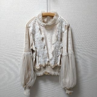 新品未使用 Narcissus レースカットソー