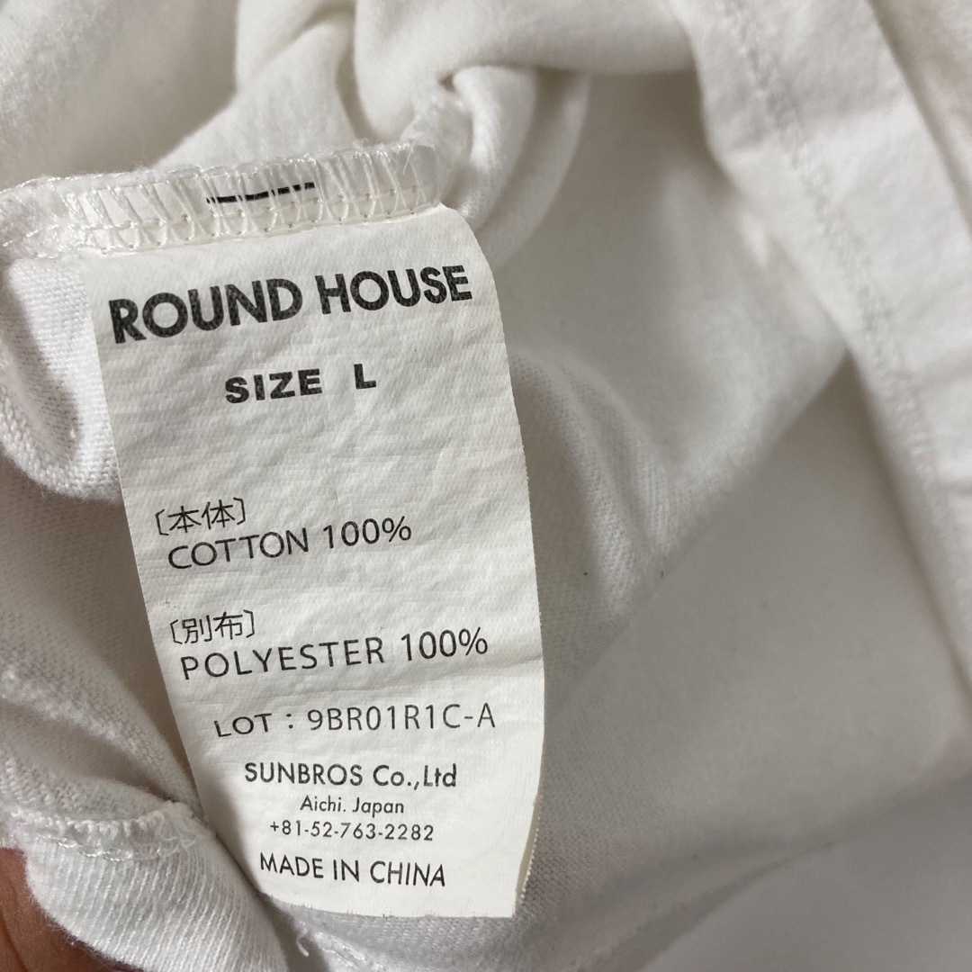 ROUND HOUSE(ラウンドハウス)の【匿名配送】ROUND HOUSE ラウンドハウス 半袖 ポケットTシャツ L メンズのトップス(Tシャツ/カットソー(半袖/袖なし))の商品写真