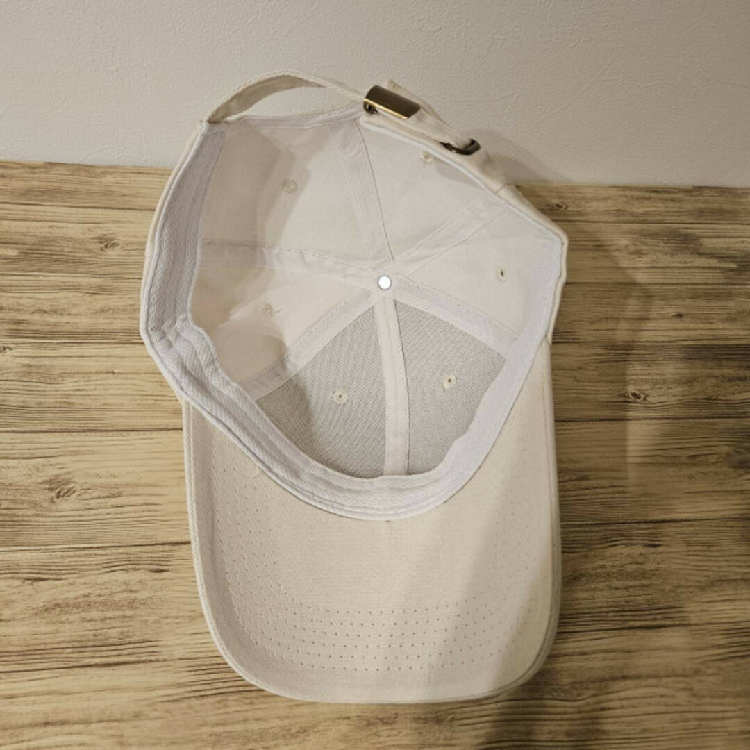 ベージュ UVカット キャップ 無地 男女兼用 メンズ レディース シンプル  レディースの帽子(キャップ)の商品写真