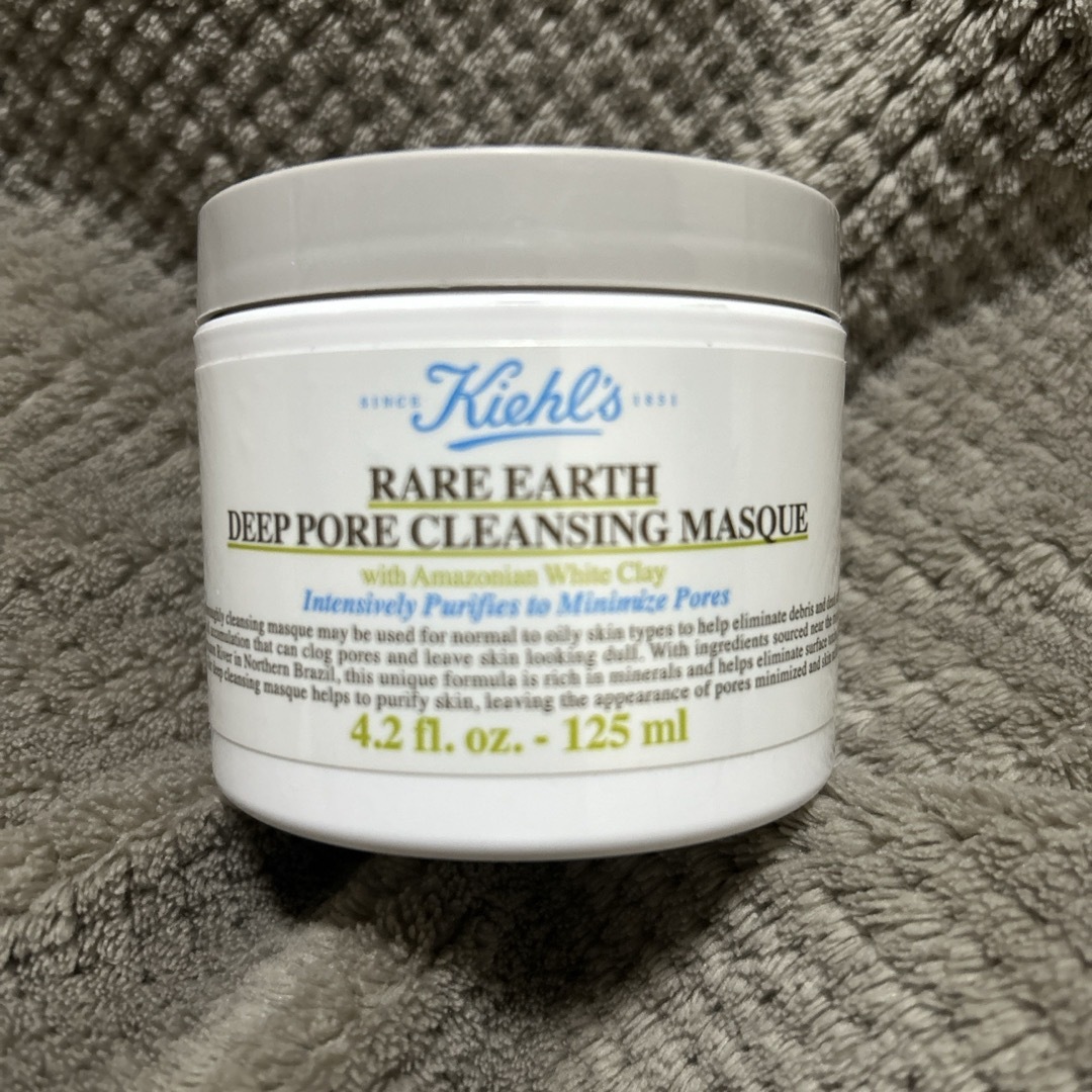 Kiehl's(キールズ)の新品未使用　キールズ　レアアースマスク　142g コスメ/美容のスキンケア/基礎化粧品(パック/フェイスマスク)の商品写真