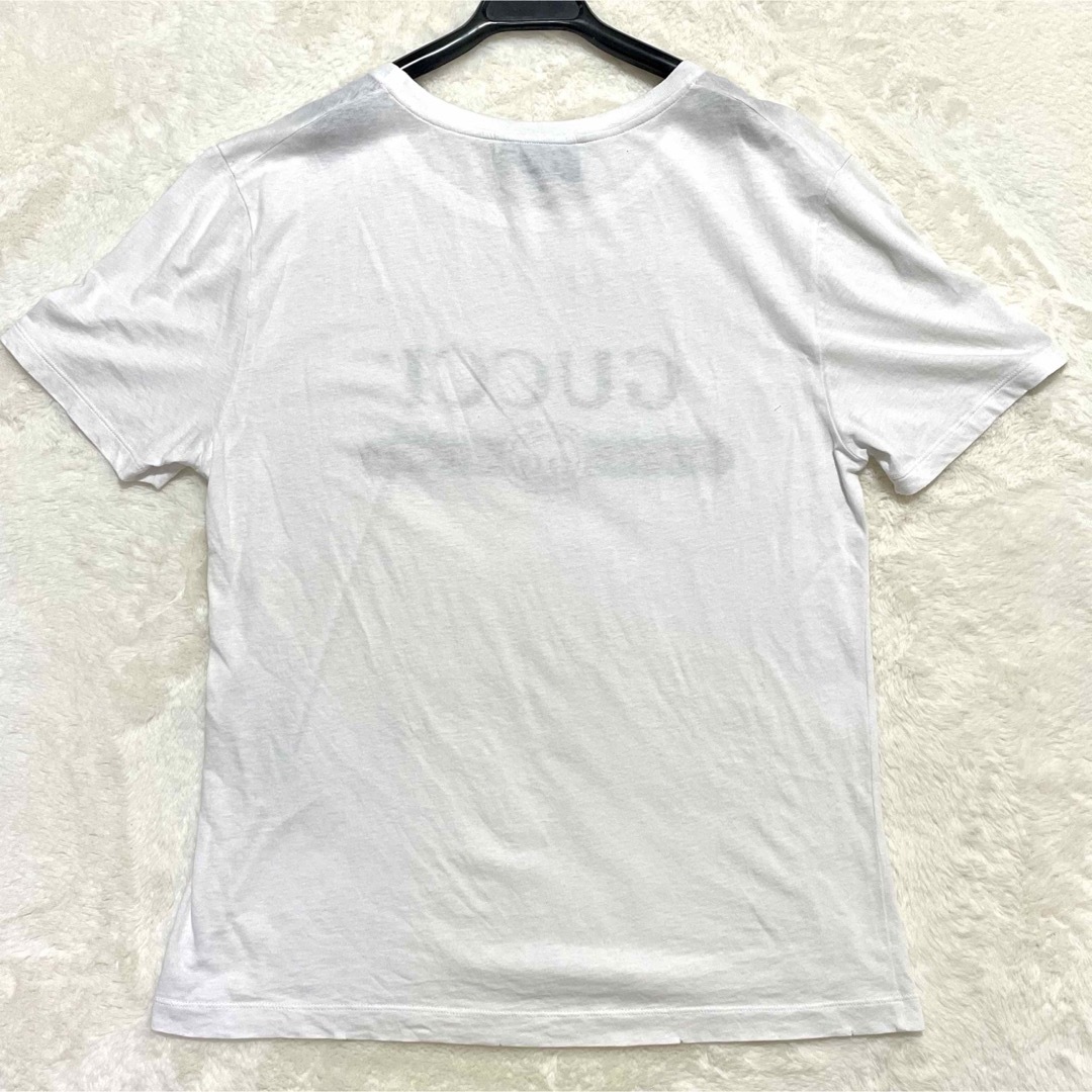 GUCCI グッチ ロゴTシャツ インターロッキング シェリーライン Mサイズ-