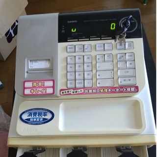 カシオ(CASIO)のカシオレジスター、ジャンク(オフィス用品一般)