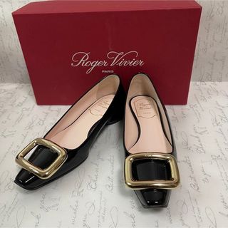 ✨美品✨ Roger Vivier エナメルフラットパンプス 22cm